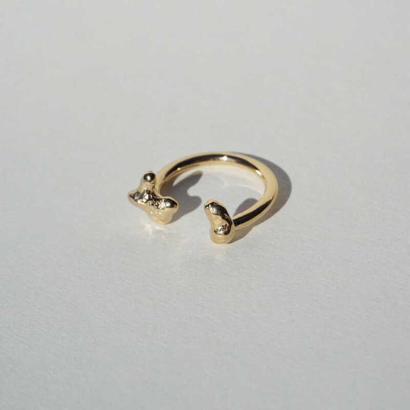 LAVA RING 02 GOLD