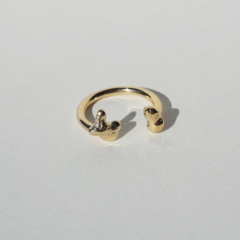 LAVA RING 02 GOLD