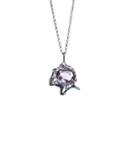 Naszyjnik Creature Z Ametystem
