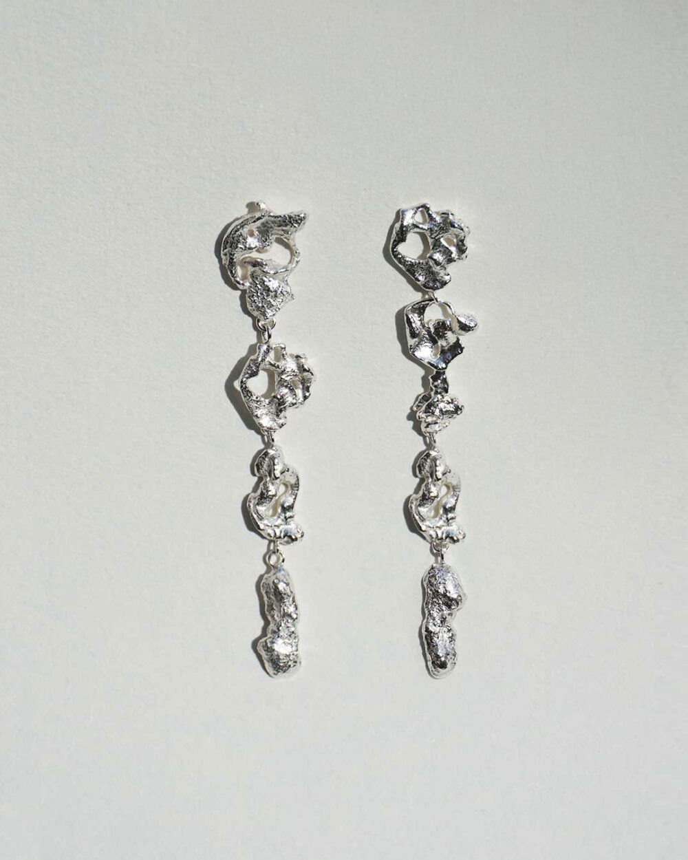 LAVA EARRING 4 MODULES PAIR
